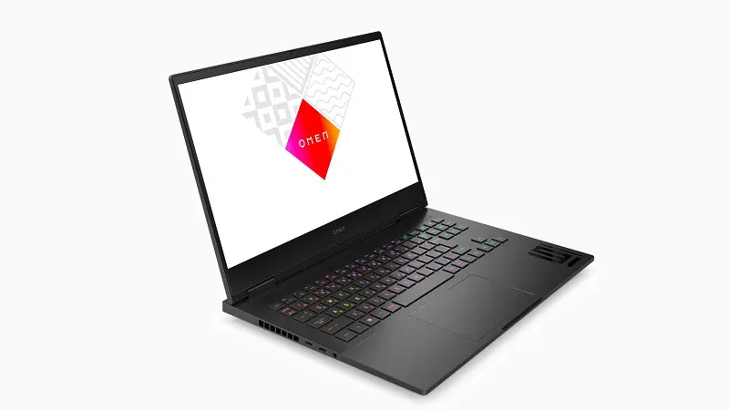 HP OMEN 16-xf 左斜め前から