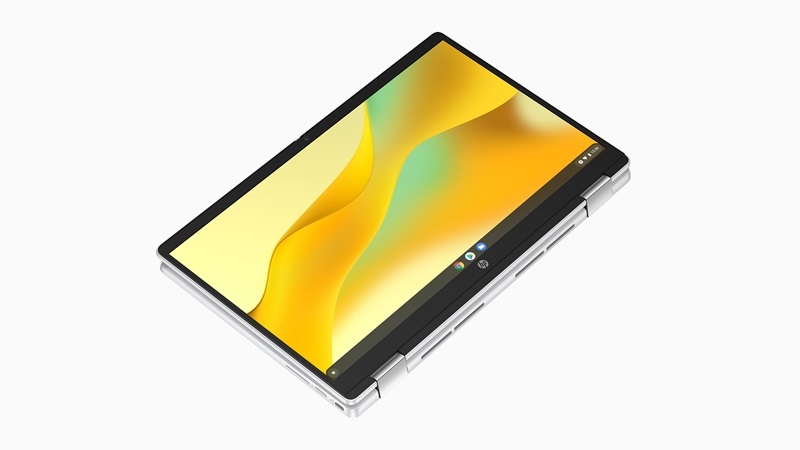 HP Chromebook x360 14b-cd タブレットモード