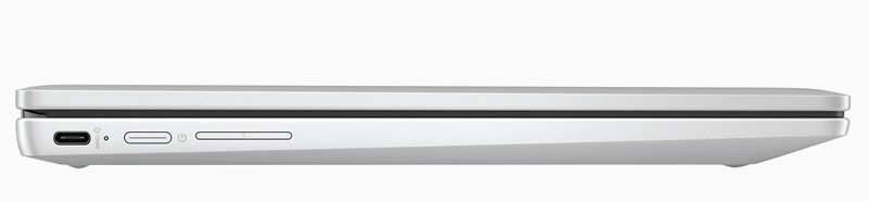 HP Chromebook x360 14b-cd 左側面インターフェイス