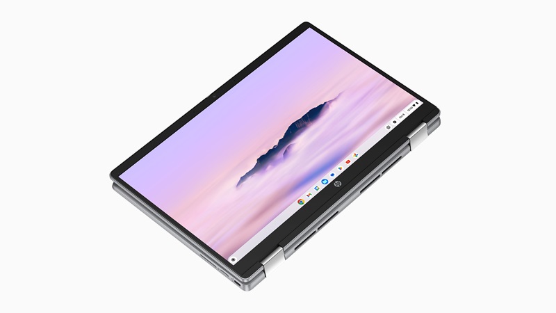 HP Chromebook Plus x360 14b-cd タブレットモード